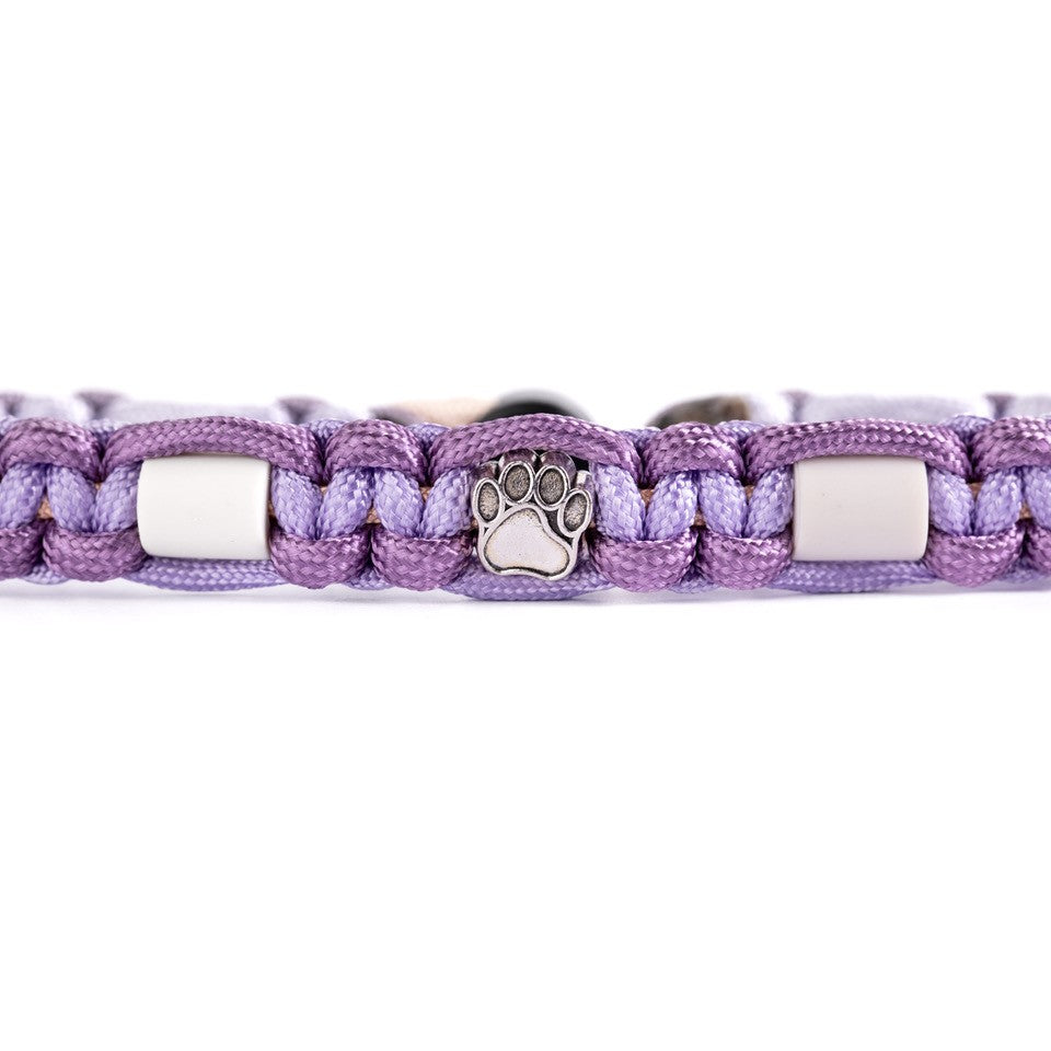 Zeckenhalsband EM-Keramik LAVENDEL