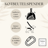 Kotbeutelspender-Set Beige