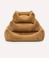 Cord-Hundebett SNOZY - Moutarde