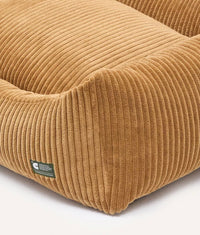 Cord-Hundebett SNOZY - Moutarde