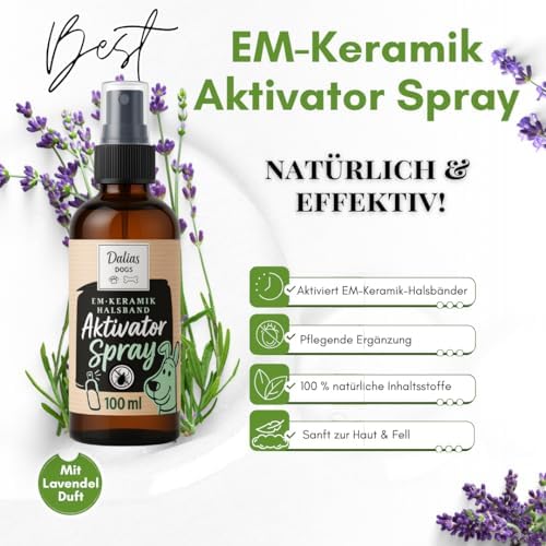 Starter-Kit - EM-Keramik Halsband + Aktivator-Spray