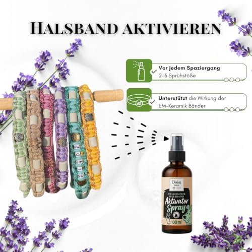 Starter-Kit - EM-Keramik Halsband + Aktivator-Spray