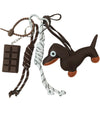 Multi Anhänger Charm mit Dackel - Coffee