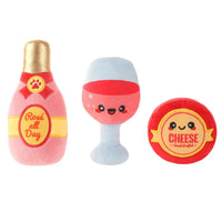 Hundespielzeug Set – Rosé All Day 🥂🐾 – HugSmart